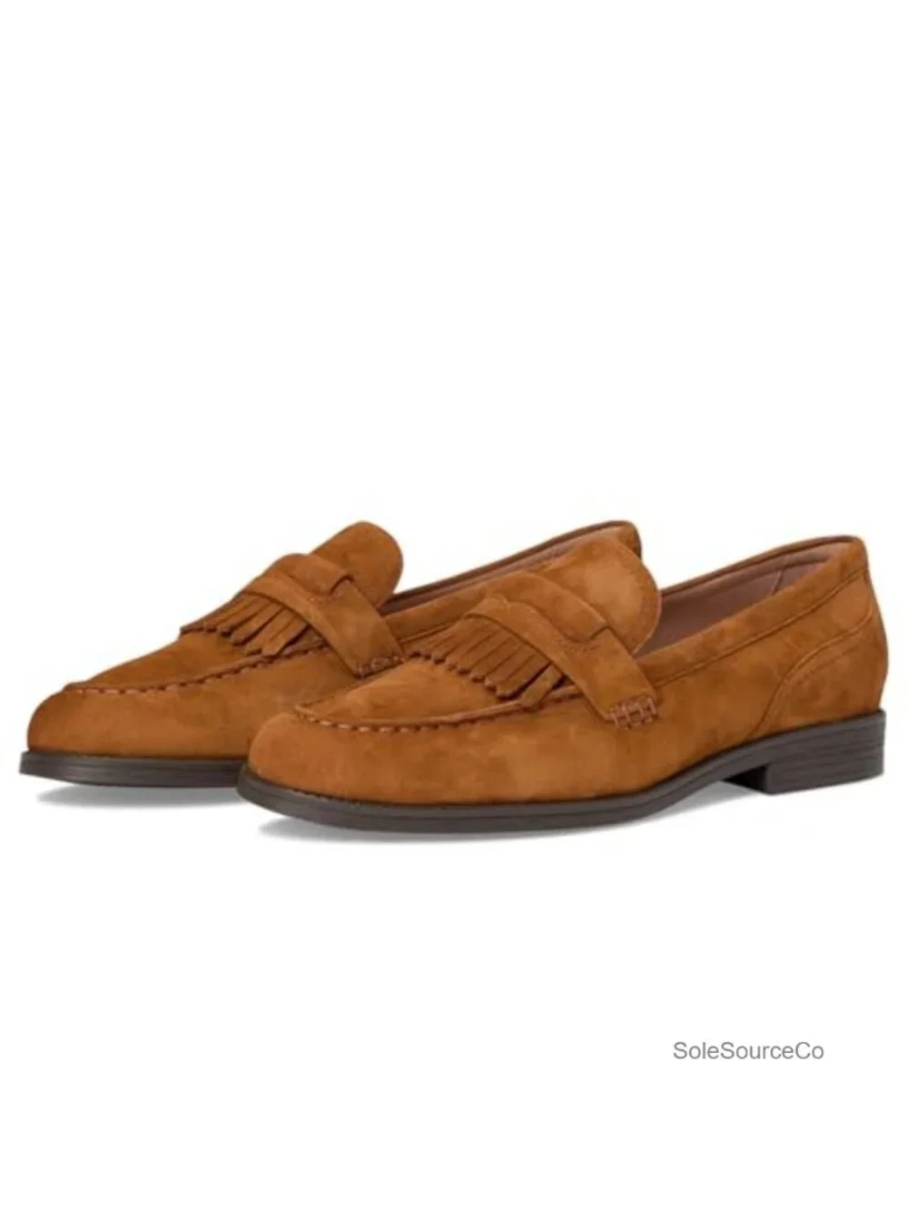 Cole Haan Stassi Kiltie Loafers Leather Lined Comfort Slip-Ons